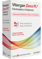 Vitergan Zinco PL®             Polivitaminico e Polimineral                               Ver mais